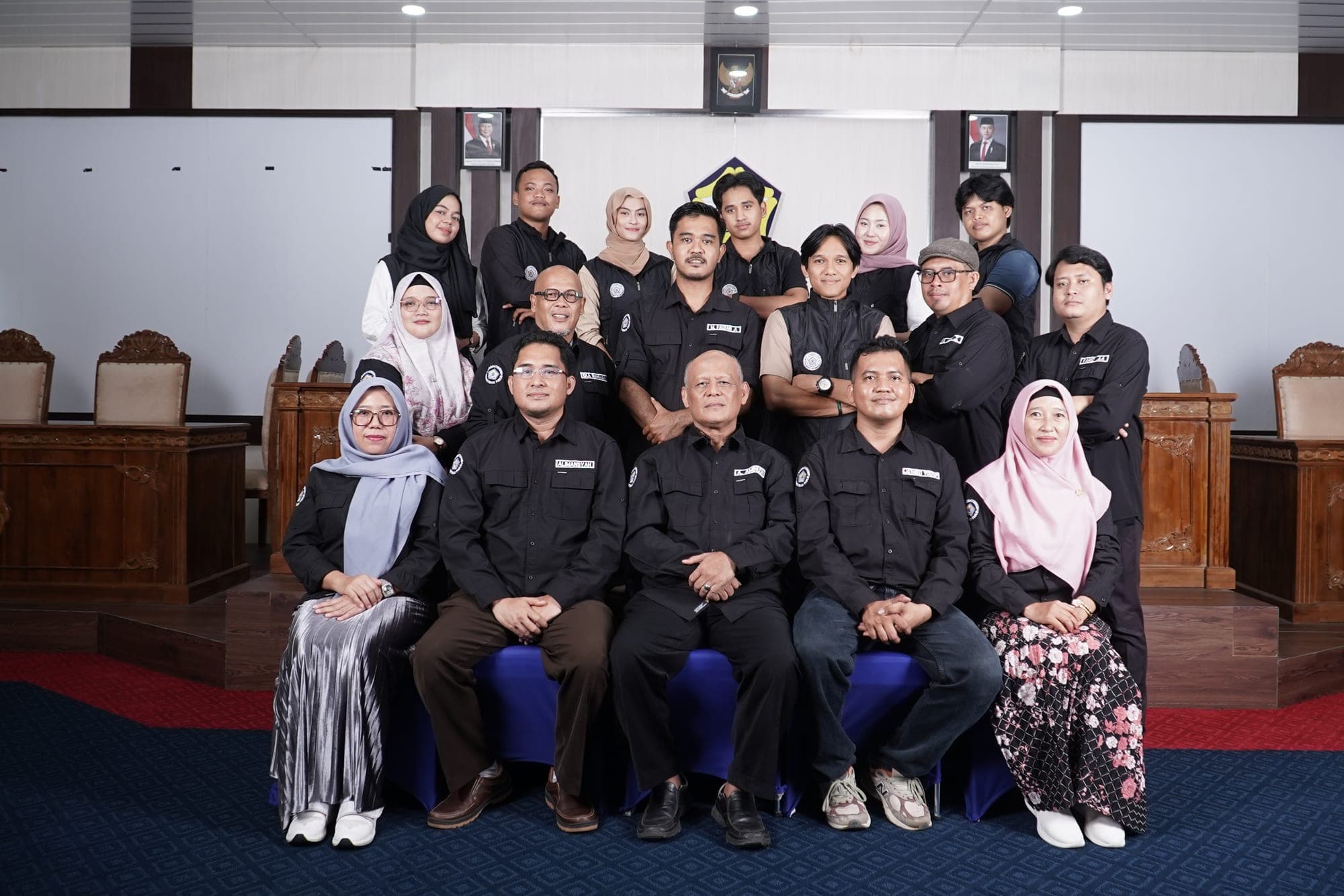 Persiapan materi praktikum di Laboratorium Administrasi Publik